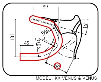 MODOLO VENUS(ビーナス)ドロップハンドルバー Φ26 36cm Amazon | MODOLO(モドロ) VENUS(ビーナス） ハンドルバー Φ26.0