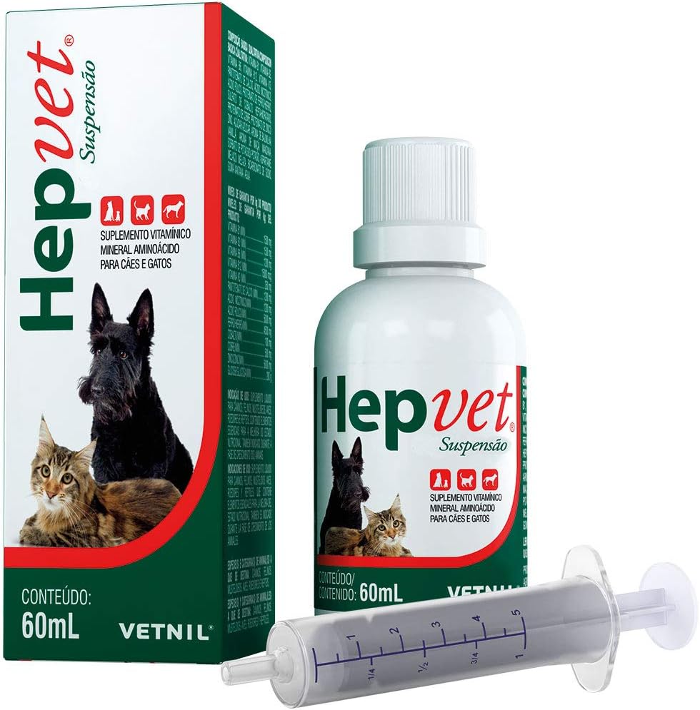 VETNIL Hepvet Suspensão 60Ml Vetnil