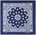Large Bandanas 27 x 27 | Versatile Biker Rags | Classic Paisley Bandana Pattern,6 Pack,B.White/B.Copper/B.Red/White/Red/Navy
