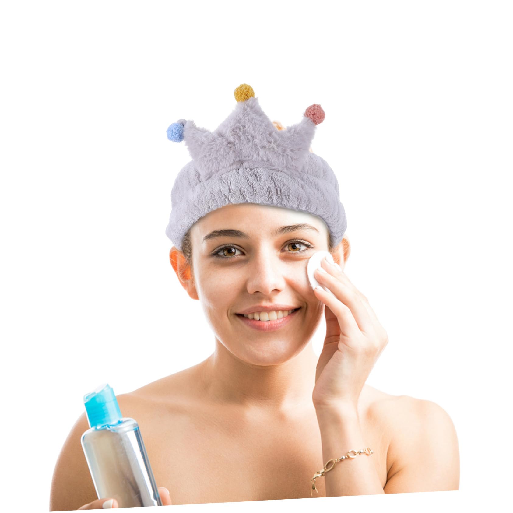 FOMIYES 9pièces Bandeaux Fleece Accessoires De Maquillage Et Spa Idéaux Pour Soins Visage Et Coiffure