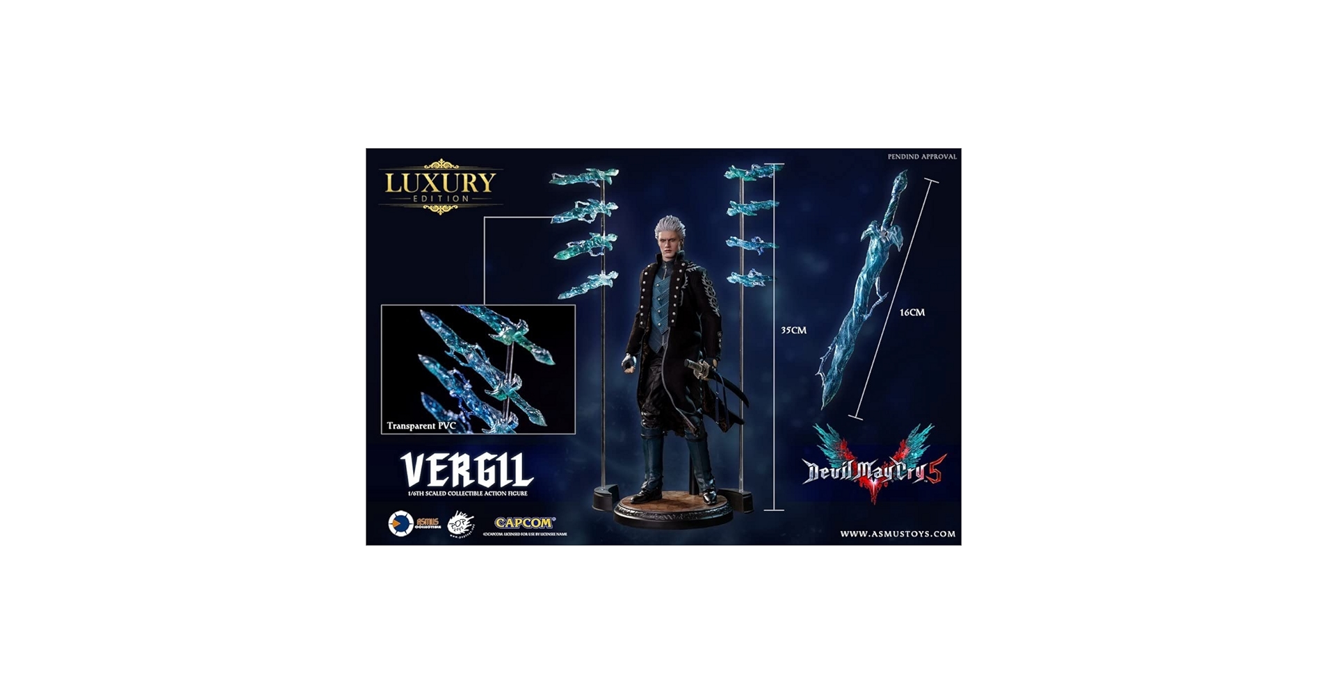 Amazon | Asmus Toys 1/6 デビルメイクライ5 バージル (DMC V