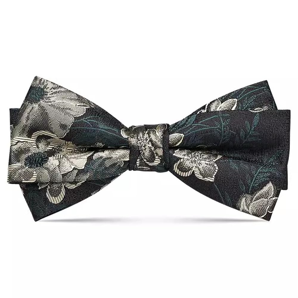 ONDIAN Pajarita para Hombre Corbata de moño de boda for hombre, pajarita de padrino de boda for hombre