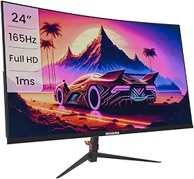 Monitor Concórdia Gamer Curvo CZ238F 24" 165hz LED Full HD HDMI DP USB SRGB 99% Freesync Premium
