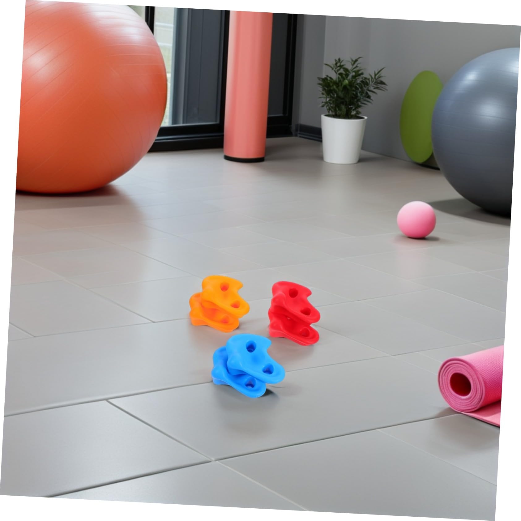 Presas de Escalada Infantiles 6 Piezas PP para Muro de Escalada