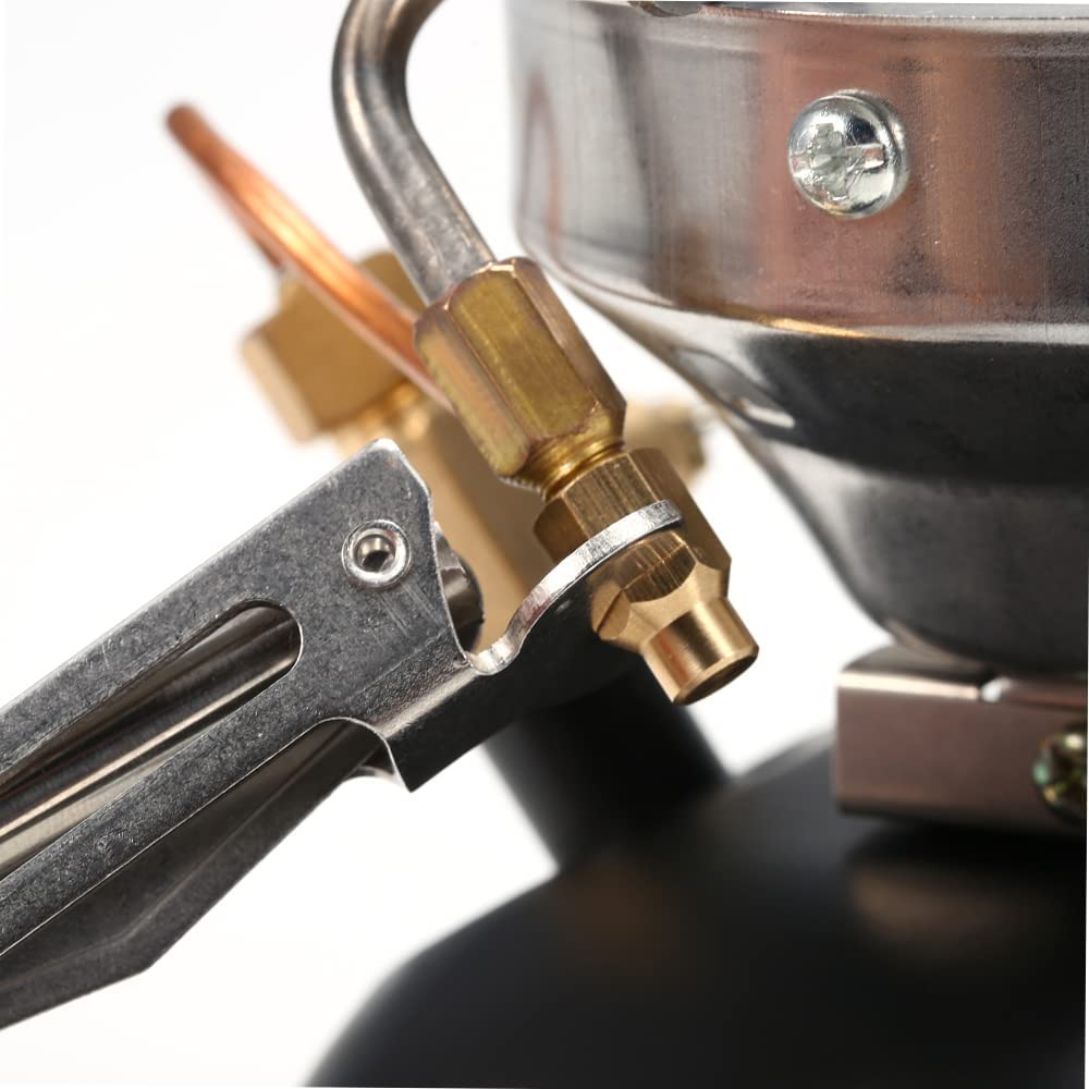 Réchaud de Camping avec buse remplaçable pour Alcool à Essence Diesel, réchaud d'extérieur pour Pique-Nique, randonnée, Camping, Grill,A