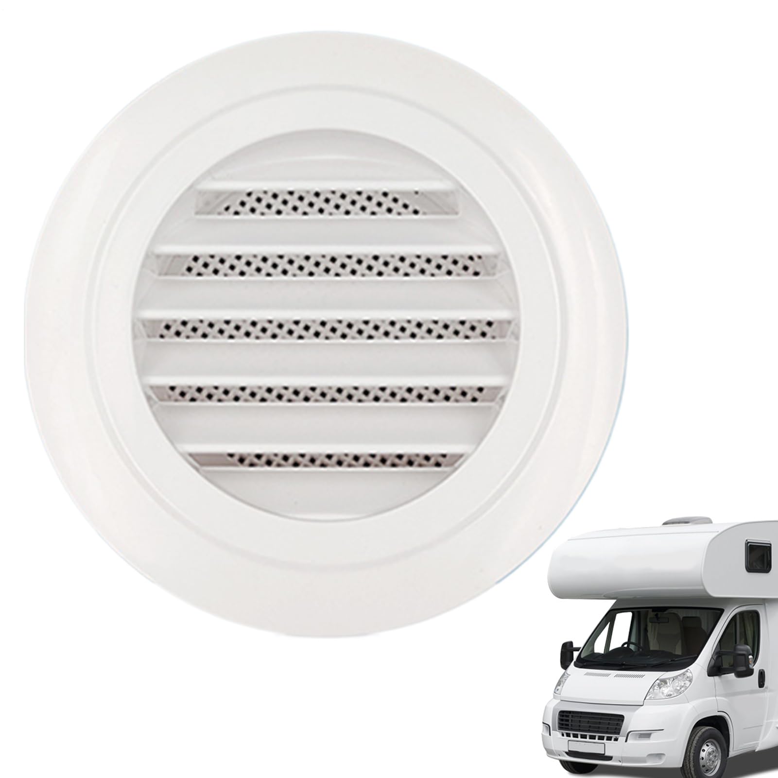 Cubierta de ventilación de CA de Repuesto para, Cubierta de Aire Acondicionado, Accesorios de caravanas, Piezas de ventilación para el hogar móvil para Vacaciones, Viajes, conducción Larga
