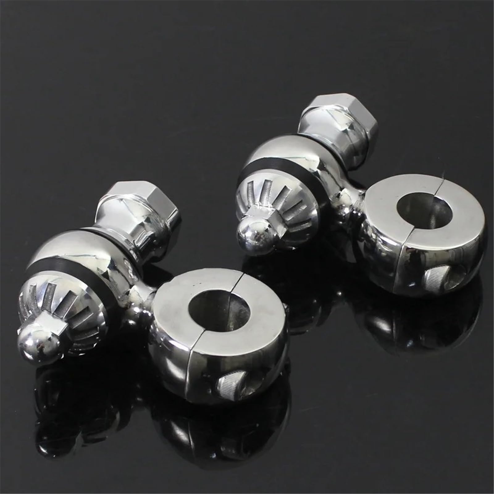 Compatible con Adaptadores Manillar Motocicleta De 22 Mm Abrazaderas, Elevadores Manillar Accesorios De Abrazadera De Elevación De Manillar De Motocicleta
