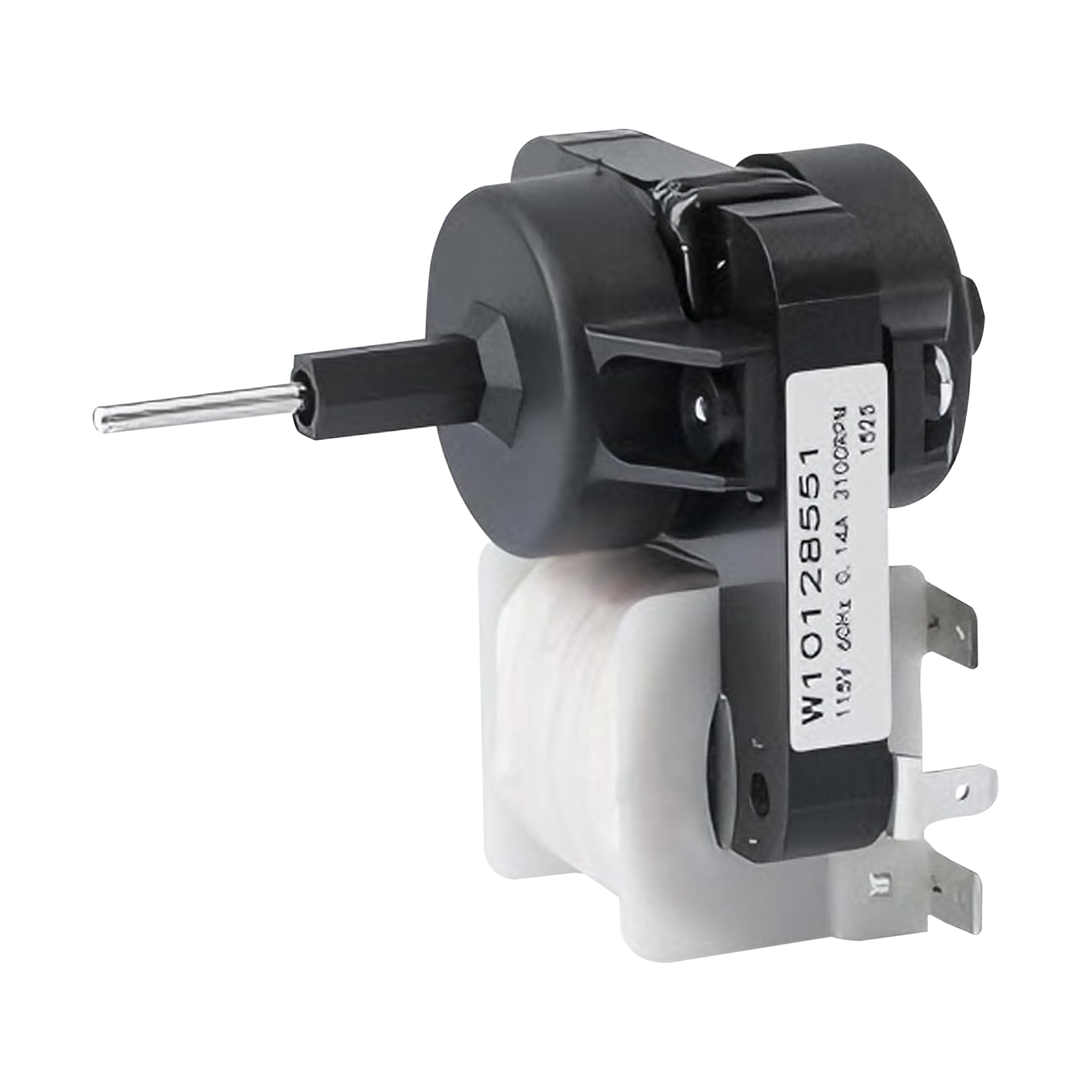 Photo 1 of 1-PackW10128551 Refrigerator Evaporator Fan Motor Replacement - Compatible with Whirlpool, Kenmore, KitchenAid, Maytag, Amana - Replaces WPW10128551, W10449508, 67001087