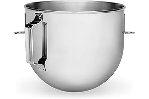 KitchenAid 5-Qt. Bowl-Lift Polished Stainless Steel Bowl with Flat Handle - K5ASBP