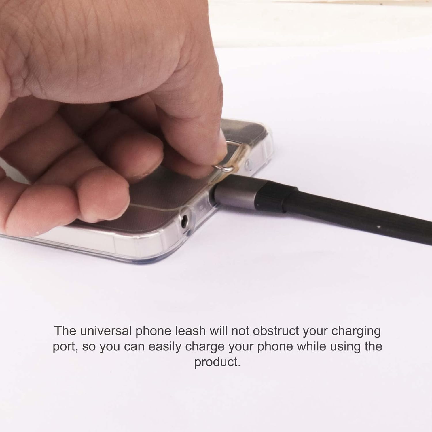 Phone Adjustable lanyard for phone, LONG and SHOT-BLACK - Image 6