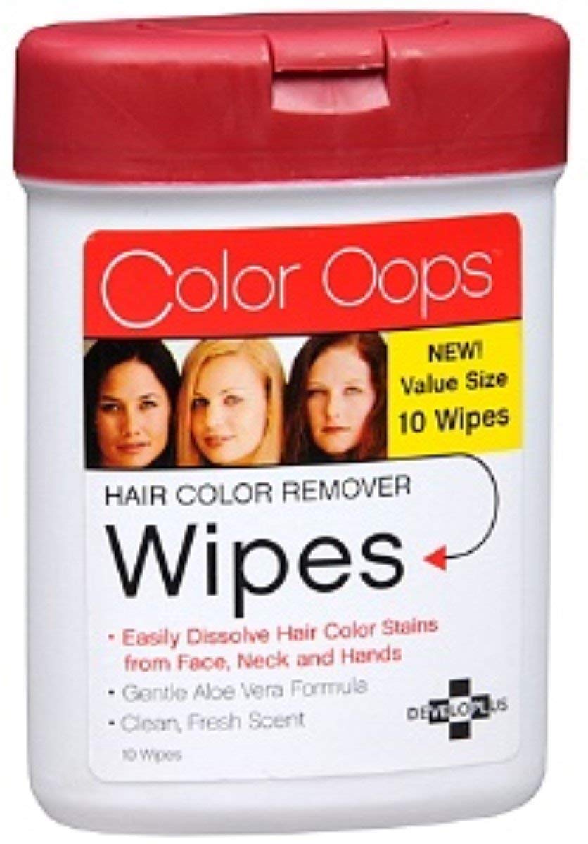 Color OopsHair Color Remover Wipes 10 ea (Pack of 7)