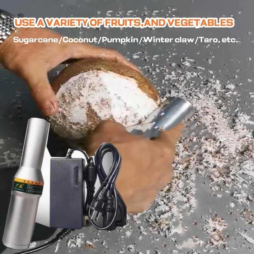 Máquina peladora automática de caña de azúcar, peladora eléctrica de acero inoxidable de 150 W para cocos, piñas, frutas, verduras