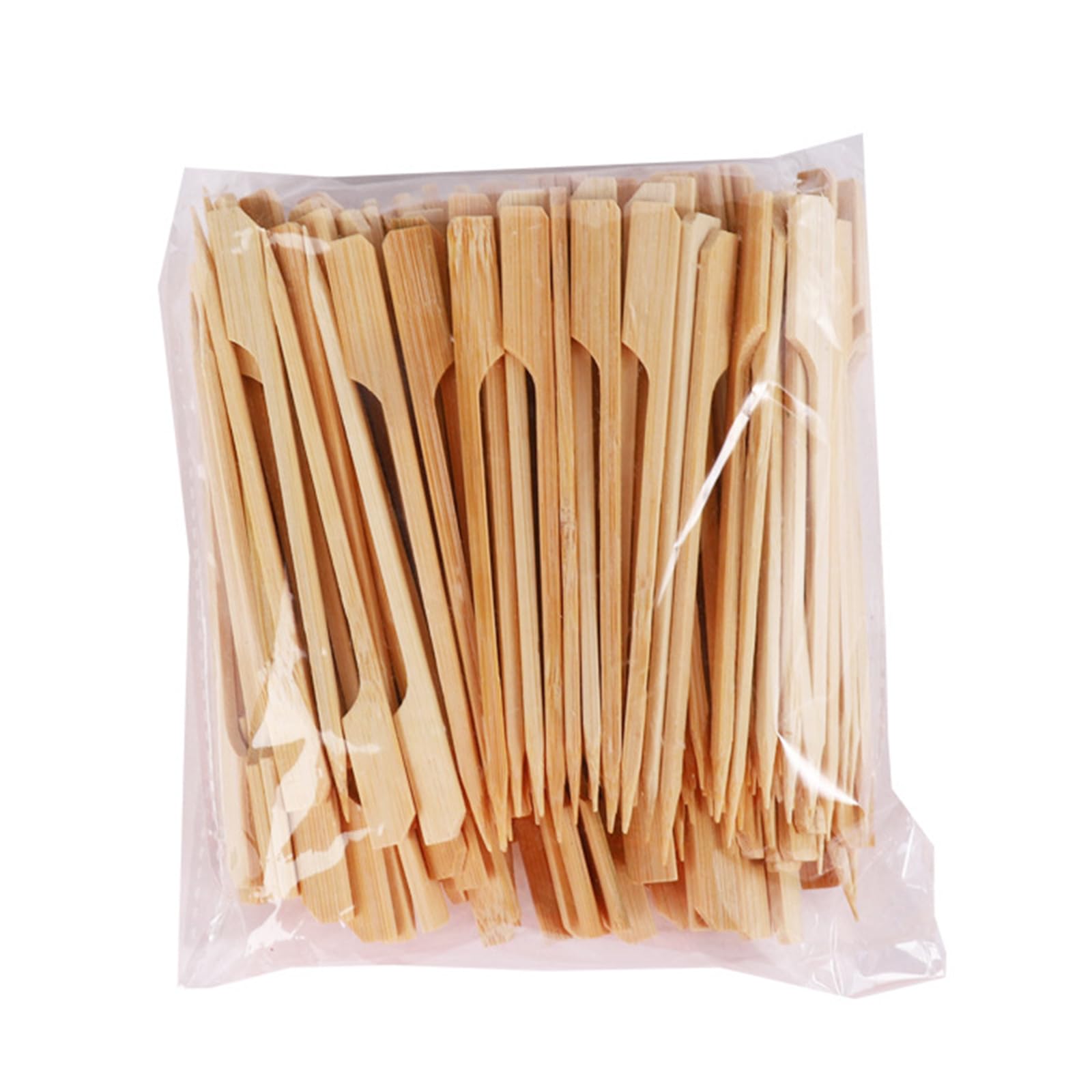 Kalttoy 12Cm 100 Pack Essential Skewers Wood Pick Food Decorations Skewers Essential Tool Perfect For Cocktails And Outdoor Cooking Wood