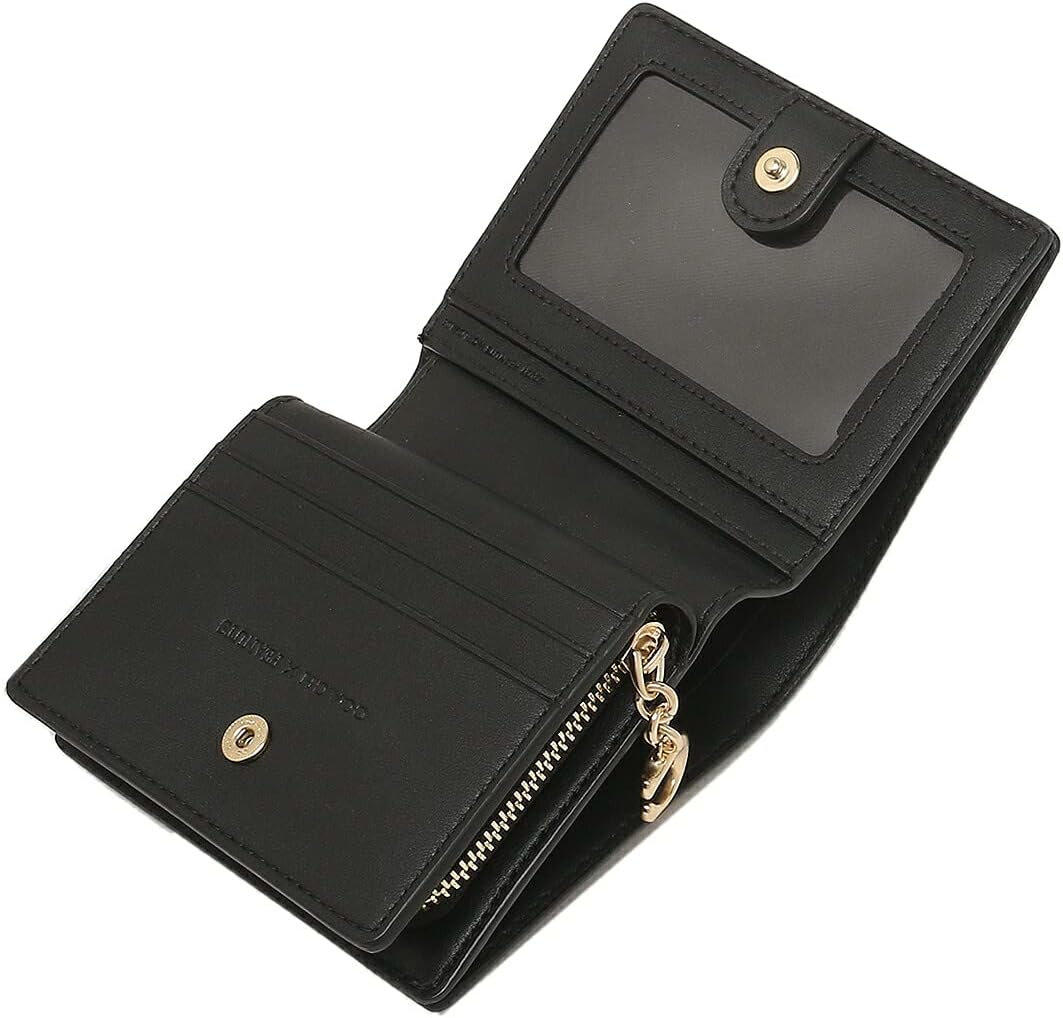 [コーチ] アウトレット 二つ折り財布 シグネチャー スヌーピー コラボ ミニ財布 ブラウン ブラック イエロー レディース C4592 IMOSN [並行輸入品]