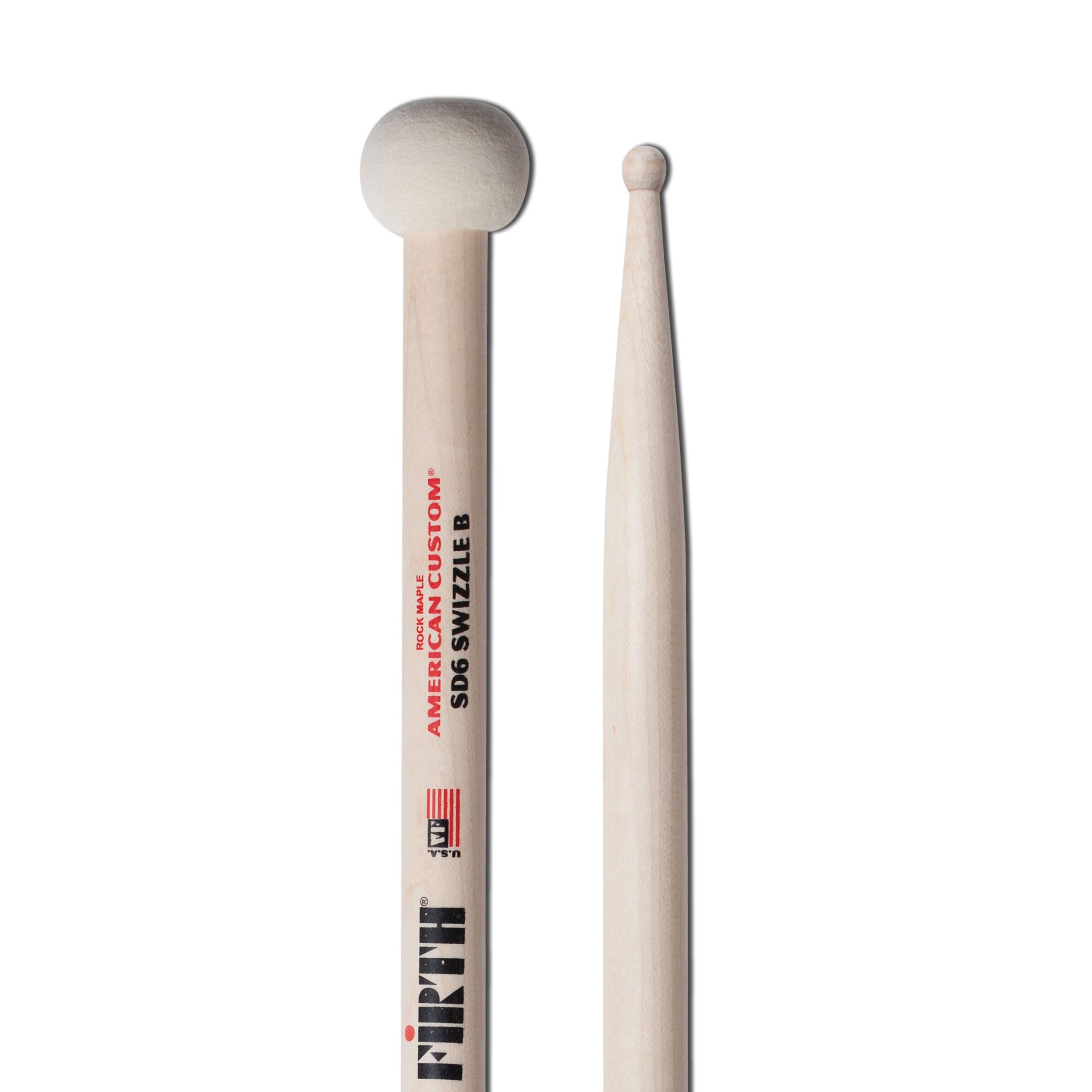 Amazon.com: Vic Firth American Custom SD6 Swizzle B : Musical