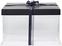 Vista 10 de Restaurantware Sweet Vision Cajas transparentes para tartas de 10 x 8.25 pulgadas, 10 cajas transparentes para tartas de base resistente a la grasa