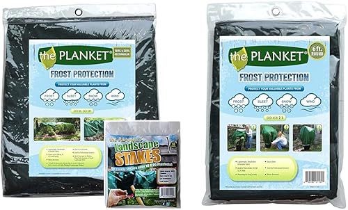 Miniatura 4 de the Planket 11012 - Cubierta rectangular de protección contra heladas, 10 x 12 pies, color verde oscuro