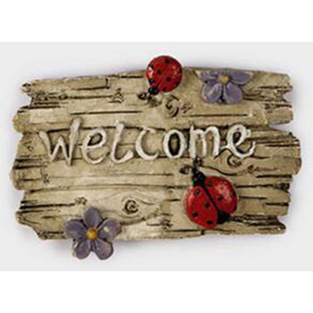 ZQPDYH 5D Diy Diamond Painting Full Square Drill"Welcome" Embroidery Cross Stitch Gift Home Decor Gift,A188