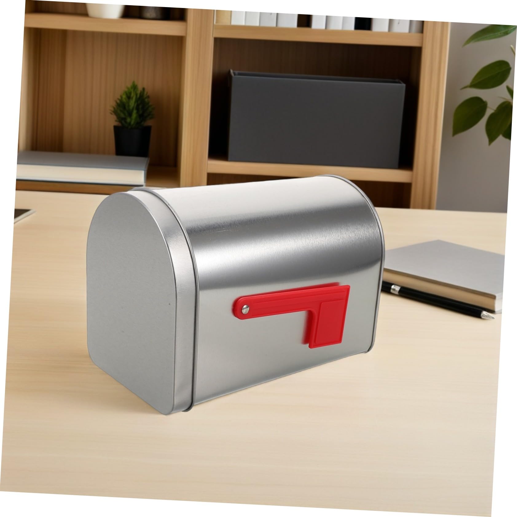 SOIMISS 3 Stücke Teiliges Mailbox Dose aus Dekorative Weihnachts Postbox Kleine Leere Süßigkeiten und Keksdosen aus Langlebigem Weißblech Vielseitige Aufbewahrung für Weihnachtsfeiern und