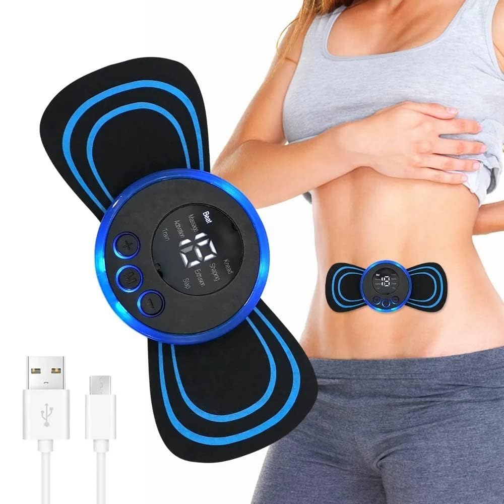 SMARTCAM Mini Neck Massager Electric Butterfly Design Muscle Stimulator Back Cervical Massager for Shoulder Waist Arm Pain Relief (B0CC64135F) Amazon Price History, Amazon Price Tracker