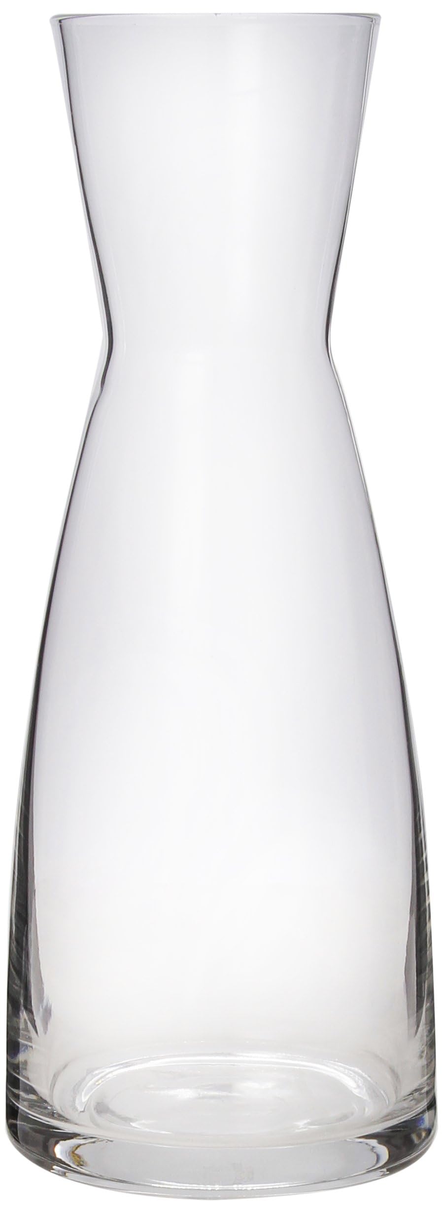 Ypsilon Wine Carafe – Elegant Clear Glass Carafe For Water, Juice, Milk, Coffee, Iced Tea – Wide Mouth Serving Decanter Dispenser For Restaurants & Home Use – Made In Italy 36.5 Ounce