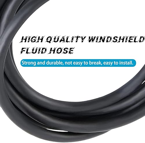 Miniatura 4 de AUCELI Juego de 22 mangueras para lavaparabrisas, manguera de líquido de lavadora de 4M, 6 conectores de manguera, 2 boquillas de ventilador,