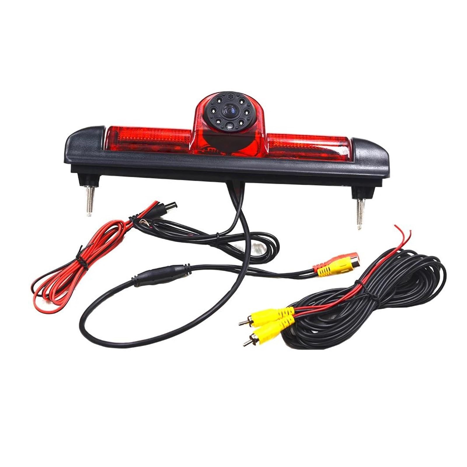 Telecamera Posteriore Parcheggio CCD Auto 3a Luce Freno Videocamera Vista Posteriore Impermeabile Visione Notturna Retromarcia Per Fiat Per Ducato 2006-2015 Retrocamera Auto