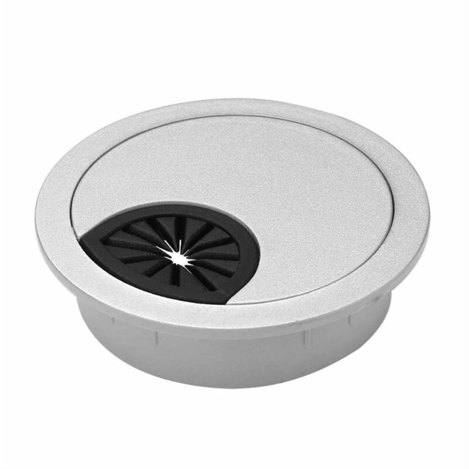 przelotka na biurko Biurko przelotka kablowa 4 szt. 50 53 60 80mm stolik pod komputer Port kablowy powierzchnia wylotowa pokrywa otworu na przewód(53mm)