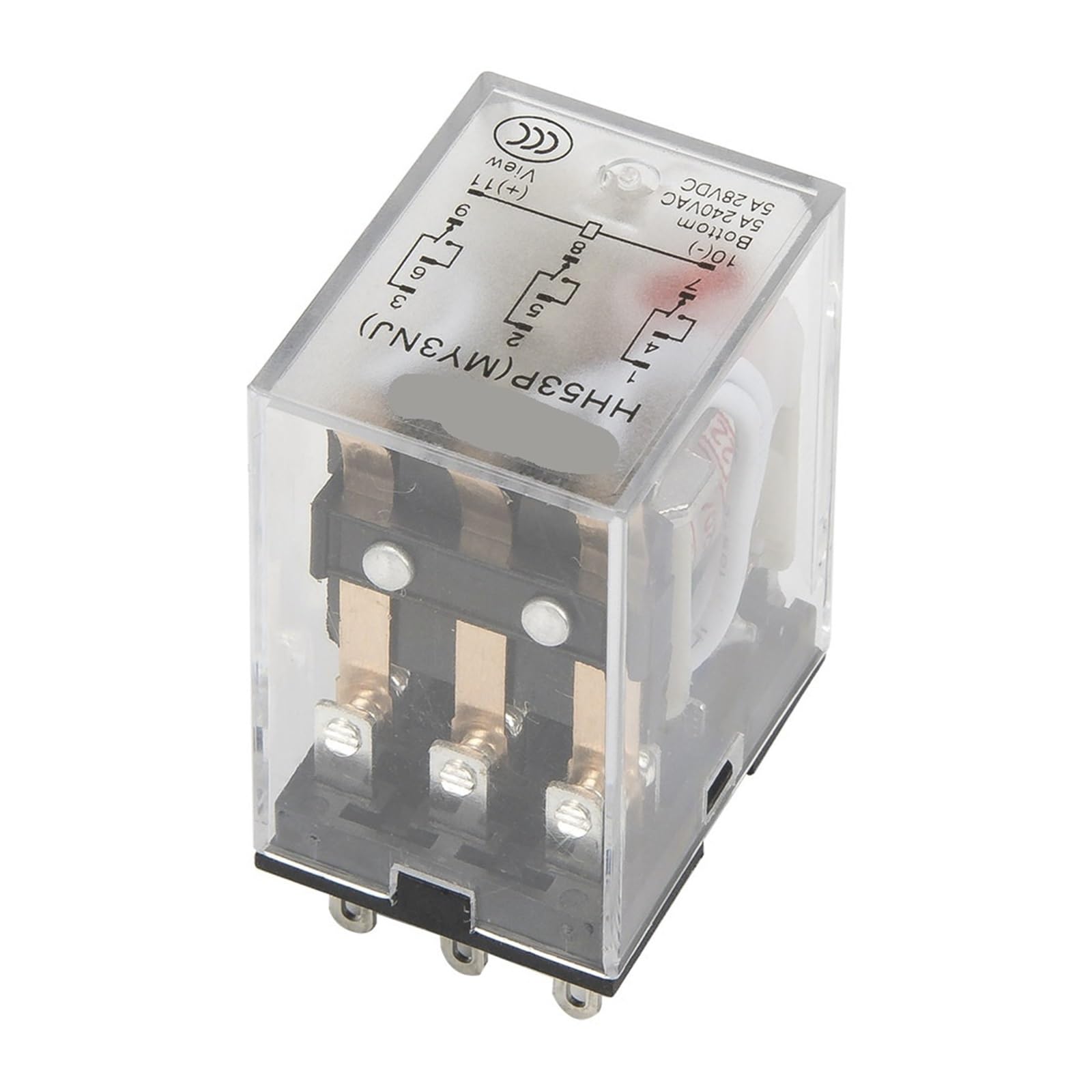 OSHZIKJII HH53PL electromagnetic relay HH53P AC 220V 110V DC 24V 12V HH53P-L MY3NJ(24VDC)