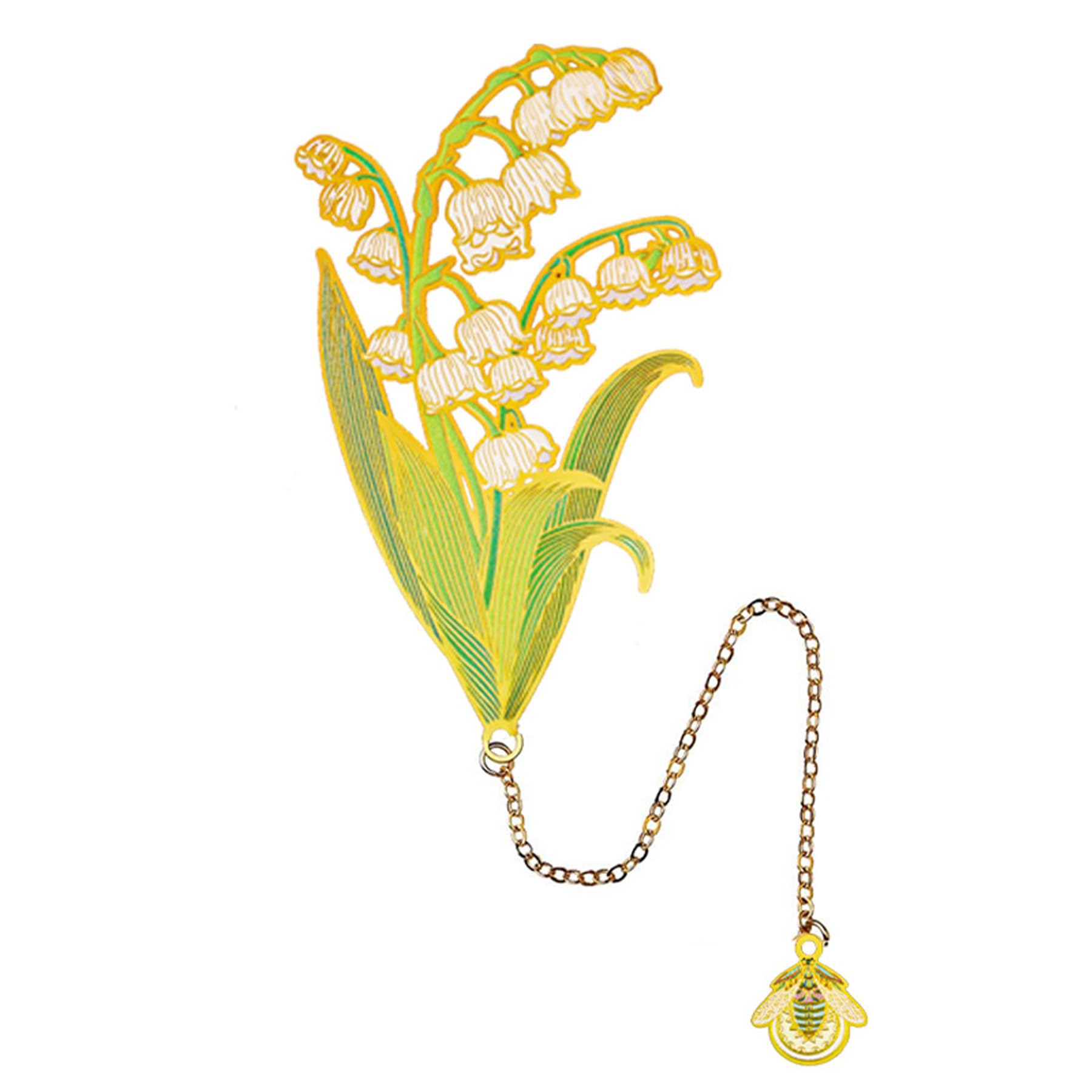 Umimiss Lily of The Valley Gifts, Bookmarks for Women Book Lover Gifts, Flower Bookmark