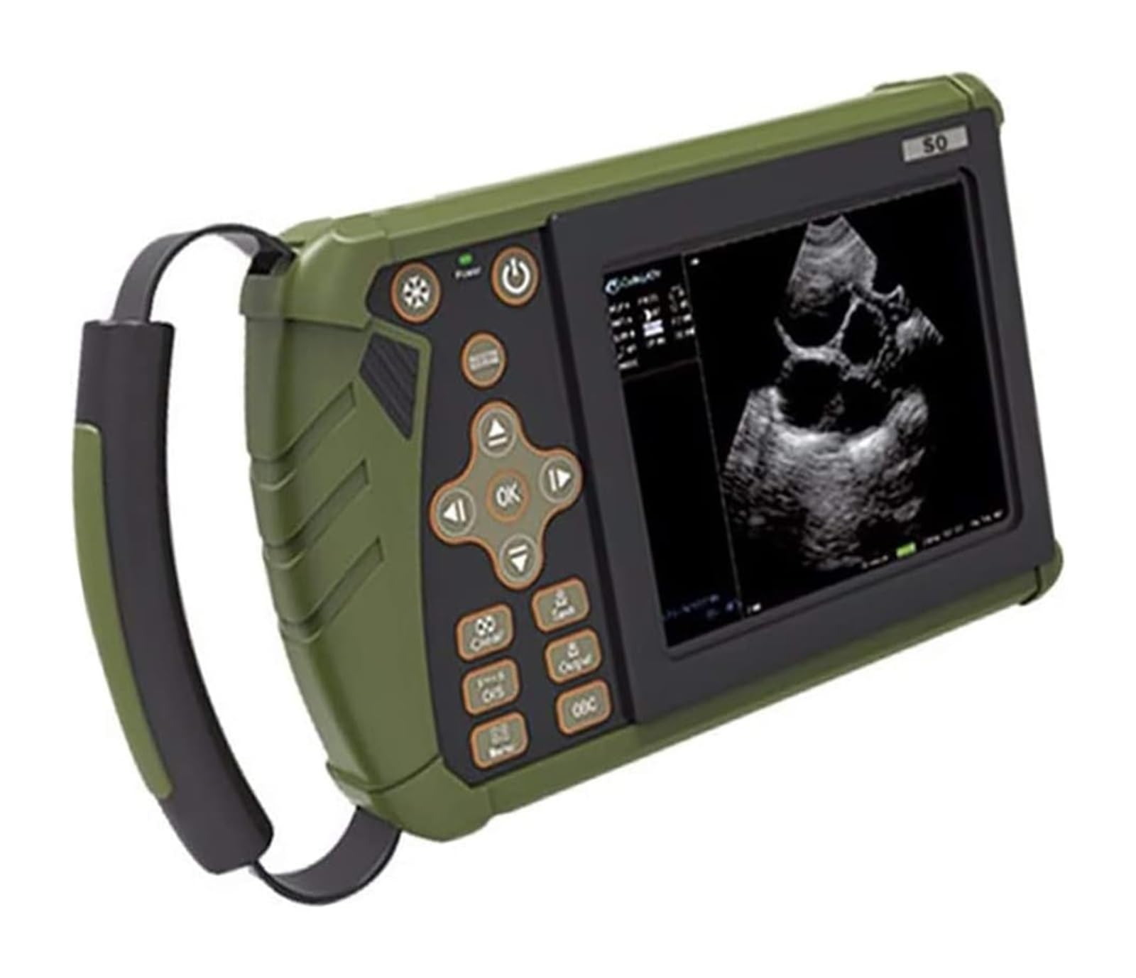 Scanner a Ultrasuoni B Portatile Per Veterinaria/animale Con Sonde Di Traino Convesse, Attrezzatura Diagnostica Veterinaria Portatile Ad Ultrasuoni, Usata Per Animali, Animali Domestici, Allevamento
