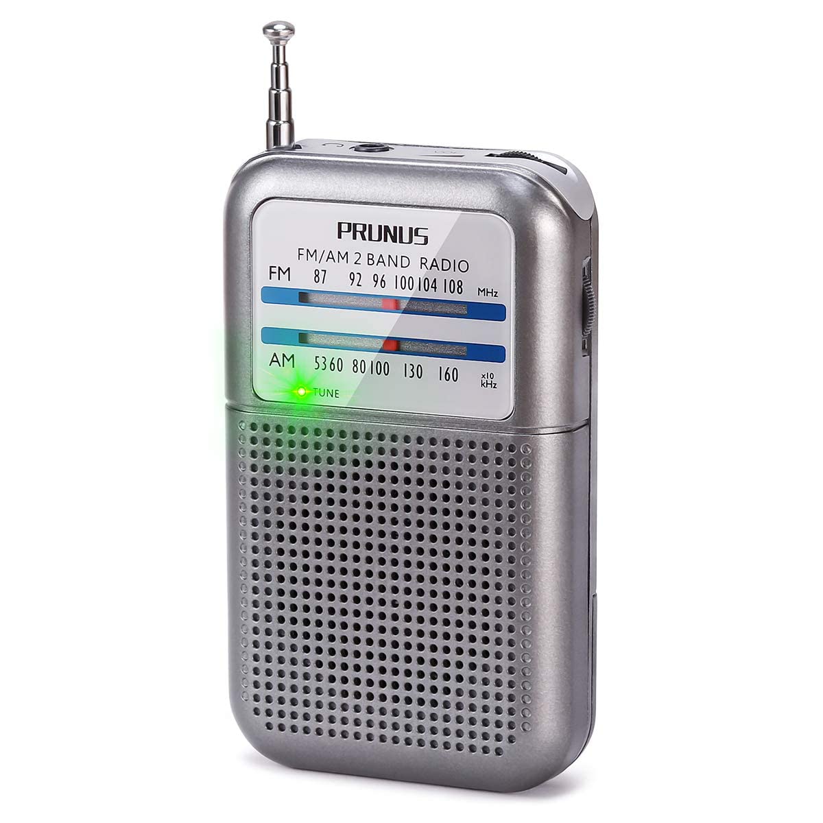 KASTWAVE DE333 Portable Radios Small, Battery Radio Transistor with FM AM, Signal Indicator, Battery Operated, Excellent Receiving and Sound Quality, Mini Pocket Radio for Walking Jogging and Camping