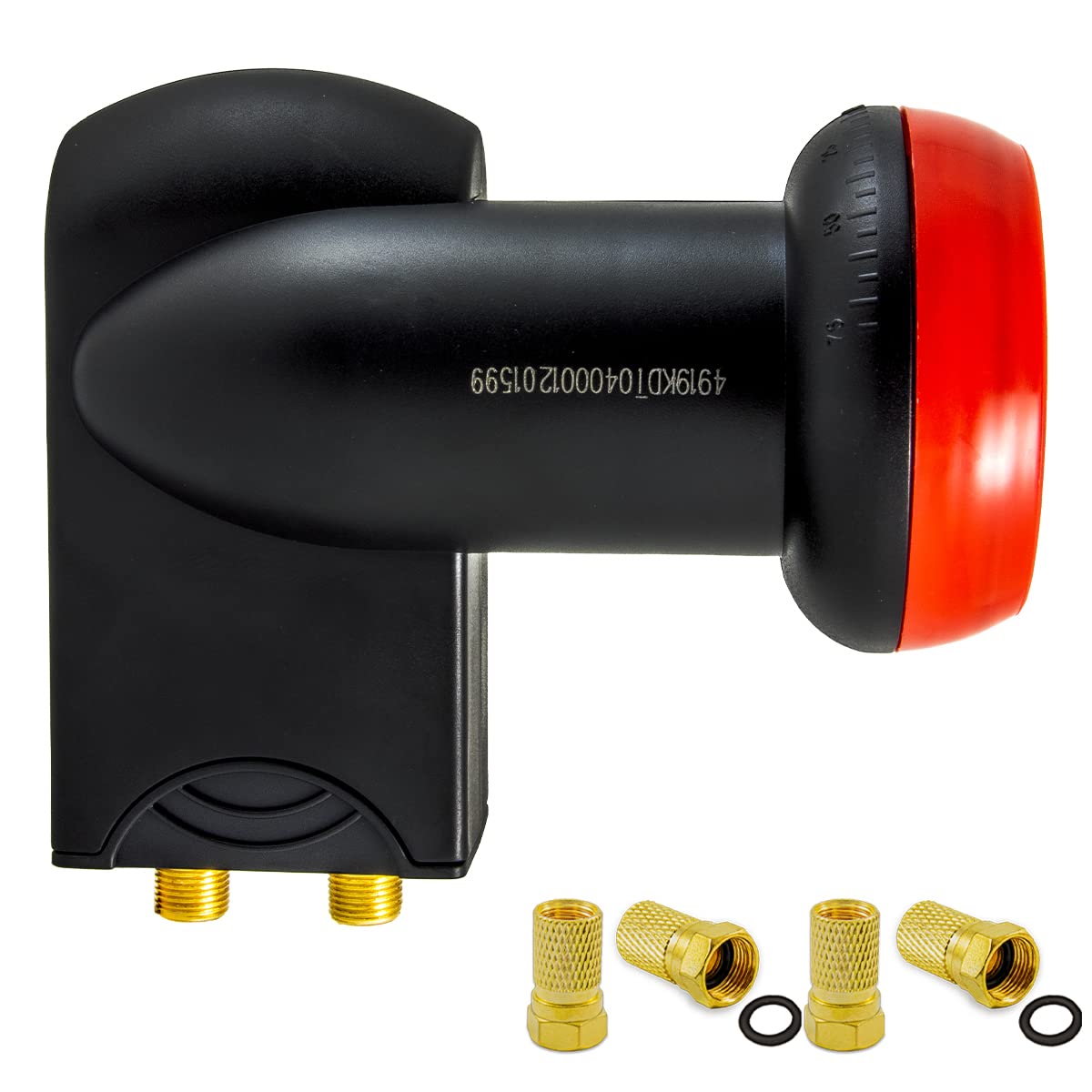 Twin LNB Hb-digital 2 Uscite 0,1dB &ndash; Per 2 Ricevitori, Full HD 4K, DVB-S2