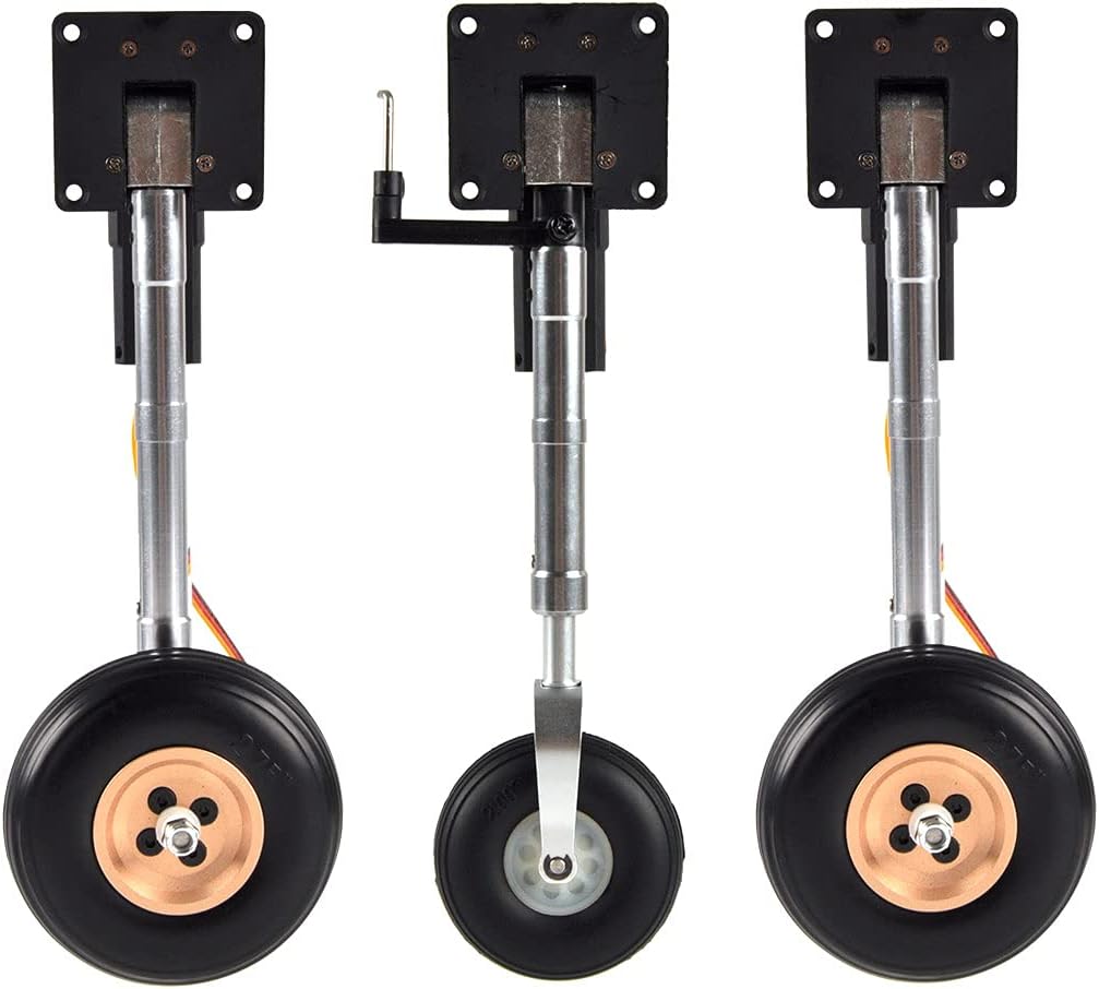 ZYHOBBY RC Airplane Electric Retract Set Servoless for RC Plane Flight Weight: 4-6kg 1set