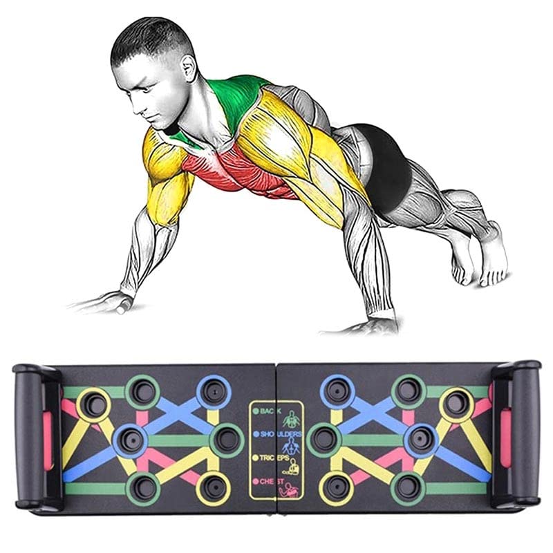Shopeleven Pushup Board, 15 in-1 Multipurpose Push Up Board for Men push-up bar, push-up stand, gym equipment for men, exceeding equipment, chest workout equipment, Fitness Training, Exercise (Pack of 1) (B0BKLJ95T1) Amazon Price History, Amazon Price Tracker