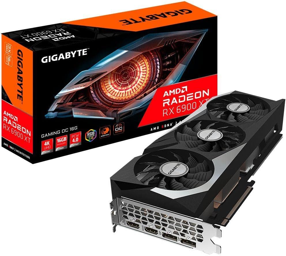 Gigabyte - Scheda video Radeon RX 6900 XT GAMING OC 16GB, GV-R69XTGAMING OC-16GD