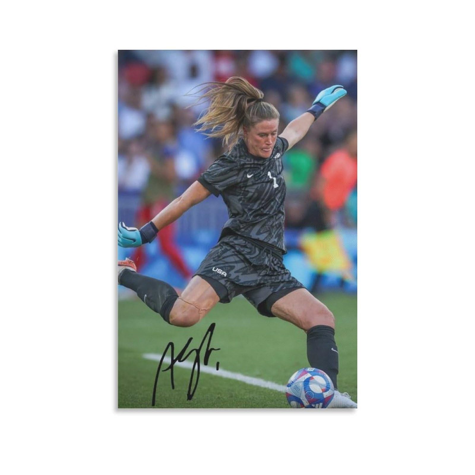 FCOIN Alyssa Naeher Canvas Poster Wall Art Poster Prints Home Decor Picture Canvas Painting Posters 16x24inch(40x60cm)