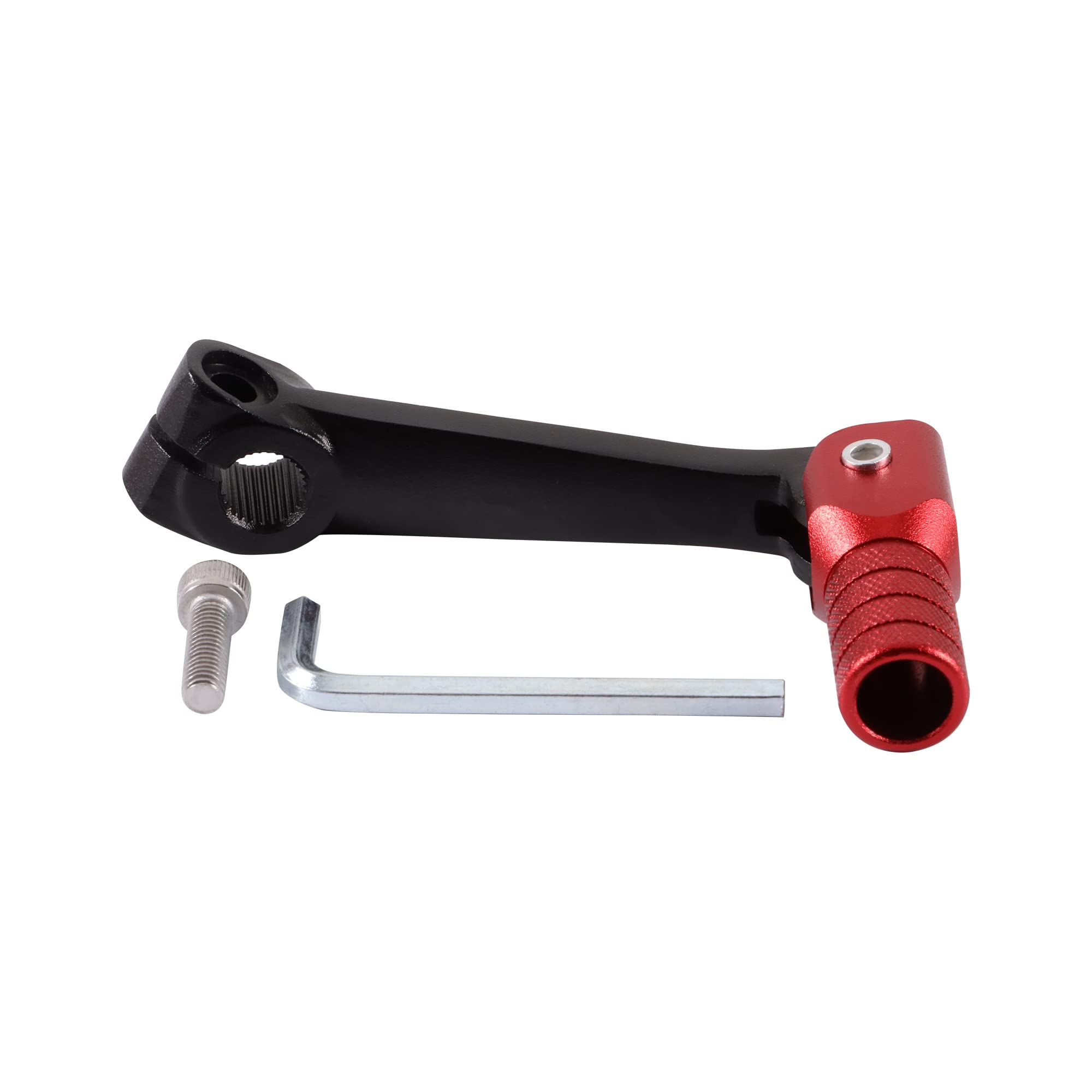 WOOSTAR 2" Leva del Cambio Pieghevole Sostituzione per MX6 M4 KAYO T4 T6 TGR 250cc IRBIS 50cc 70cc 110cc 125cc Pit Bike Rosso Nero