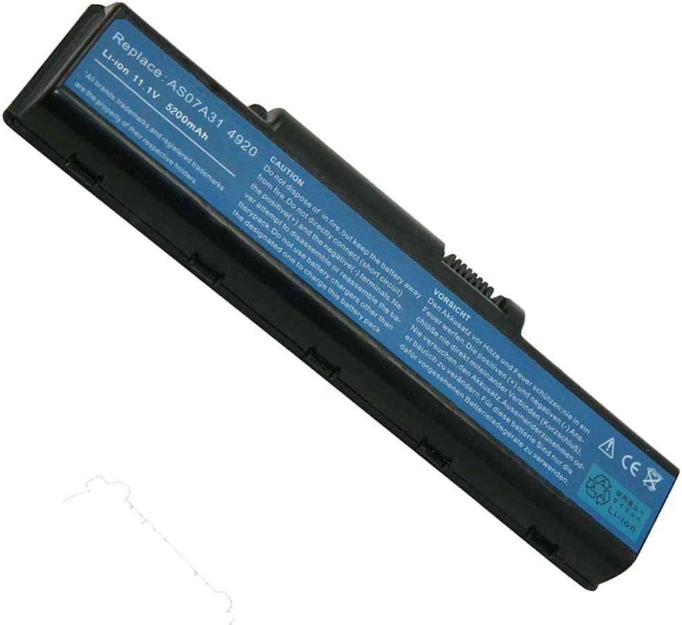 Exxact Parts Solutions 6 Cell Laptop Battery Compatible with Acer aspire 5535 5536 5735 AS07A31 5738Z 5738G AS07A75