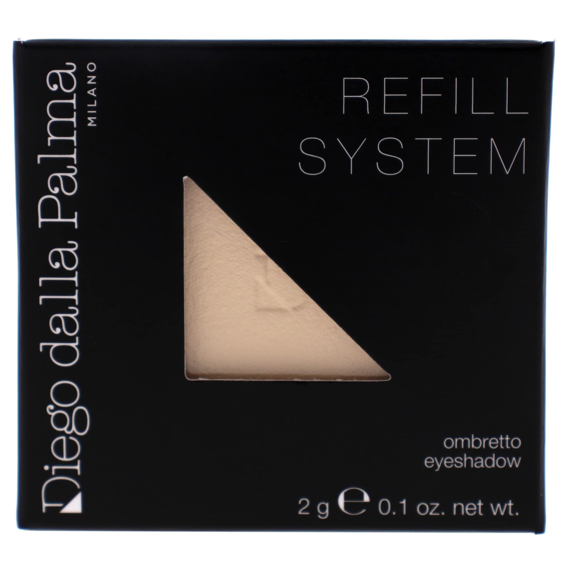 Diego Dalla Palma Matt Eyeshadow - 161 Whipped Cream For Women 0.1 oz Eye Shadow (Refill)