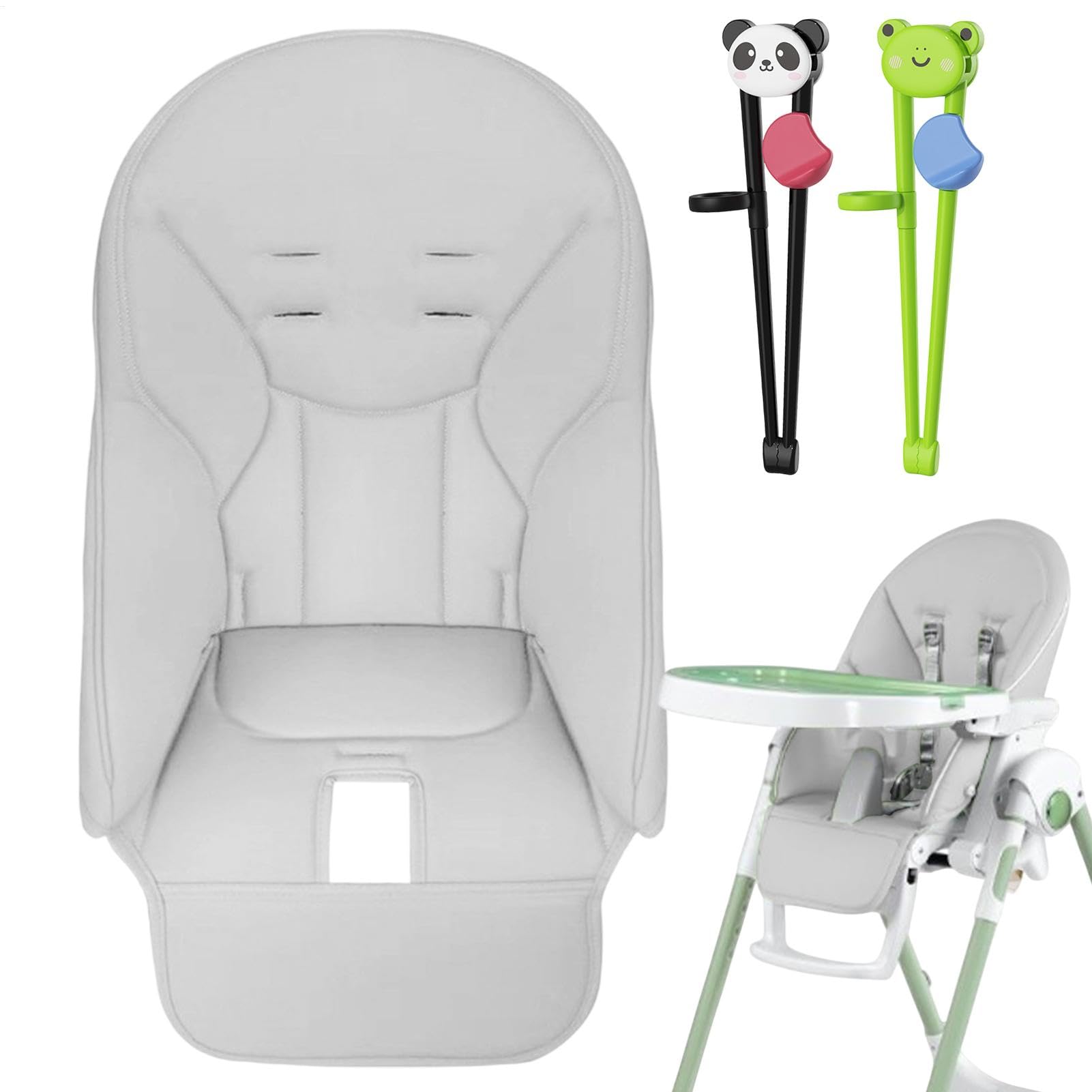 Housse de Chaise Haute GR-ACO | Coussin de Rembourrage pour bébé peg PE-rego | Protection Multifonctionnelle de Siège avec Rembourrage Doux