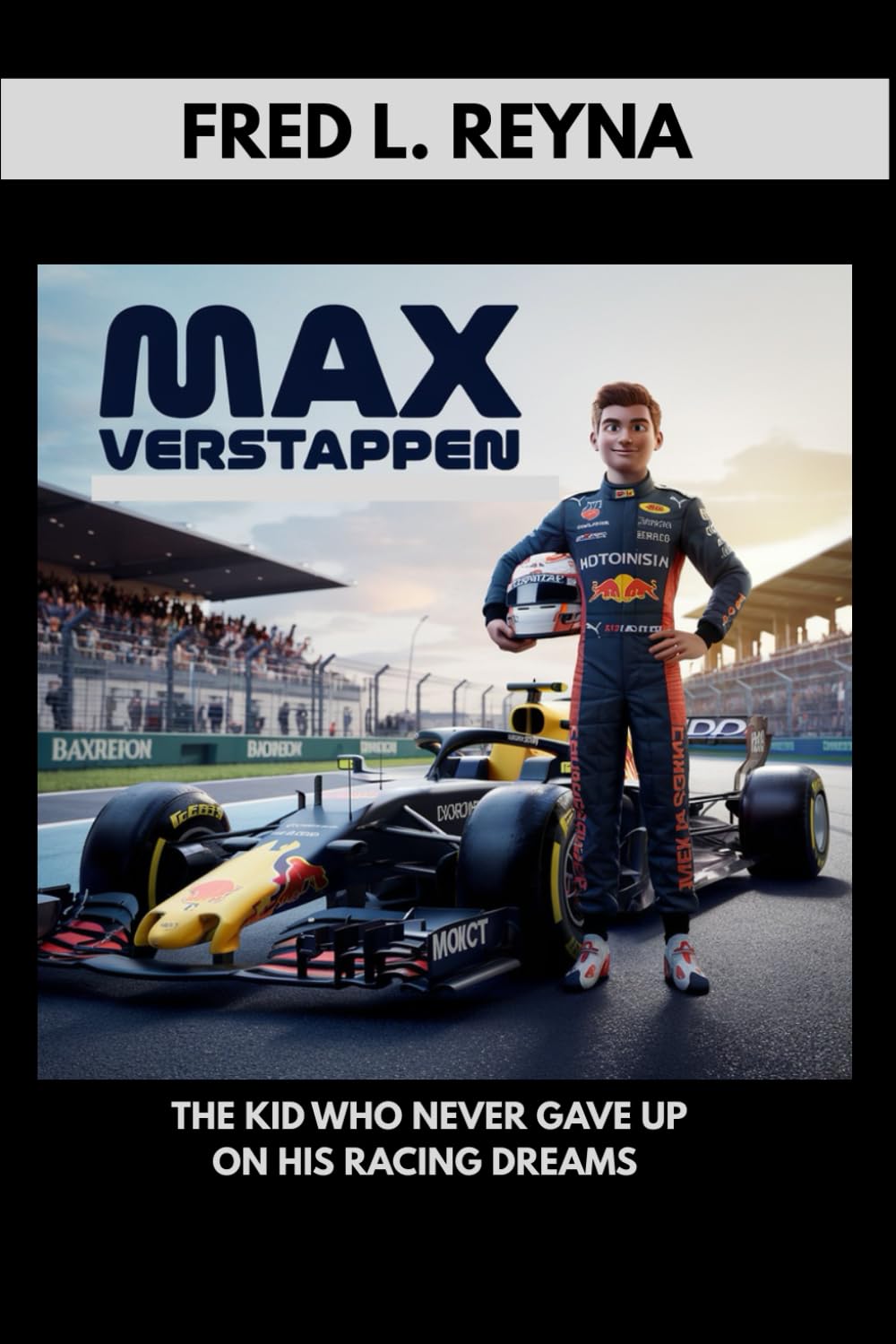 MAX VERSTAPPEN : THE KID WHO NEVER GAVE UP ON HIS RACING: A KID BIOGRAPHY ABOUT RACING, COURAGE AND NEVER GIVING UP
