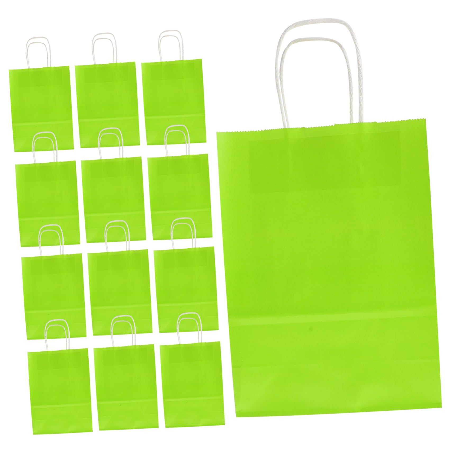 Homoyoyo 24 Piezas Bolsas de Obsequio de Papel Bolsas de Papel Pequeñas con Asas para Fiestas de Cumpleaños Contenedor de Dulces Regalos de Fiesta