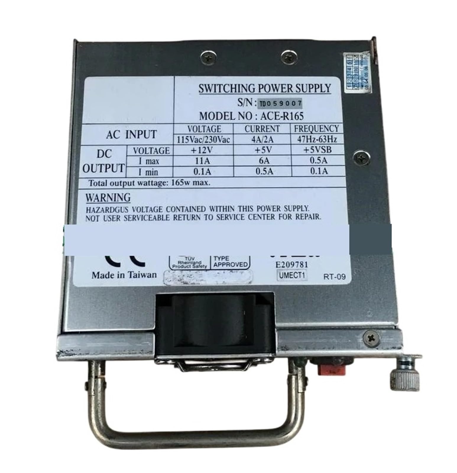TSCFHGQI ACE-R165 165W Power Supply ACE-R165