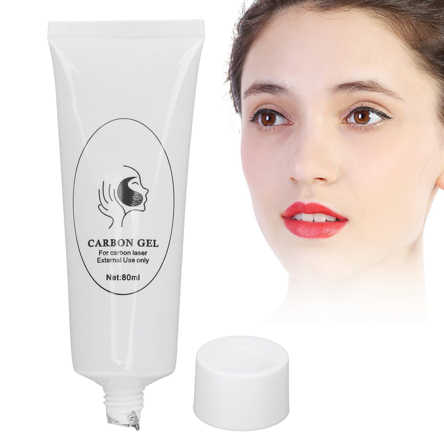 Charcoal Cream Gel Facial Tonic Coal Safe Gel Soft Black