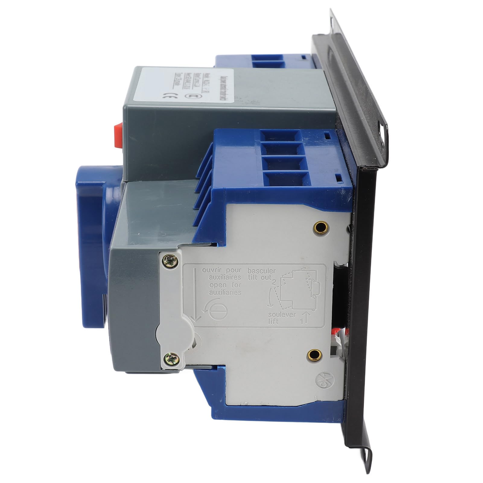 Marhynchus Automatischer Dual-Power-Transferschalter, PC-Gehäuse-Umschalter, 4P AC400V Unter 3s Transfer-Überlastschutz 50 60Hz für die Bank-Stromverteilung (50A)