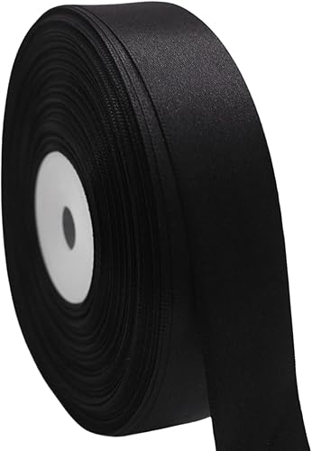 Miniatura 4 de TANG SONG Rollo de cinta de satén sólido de 2 pulgadas de 25 yardas para detalles de boda, proyectos de manualidades, proyectos de costura,