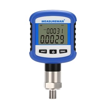 Bluetooth Digital Vacuum Gauge -1bar, 0.2% FS,1/4''BSP