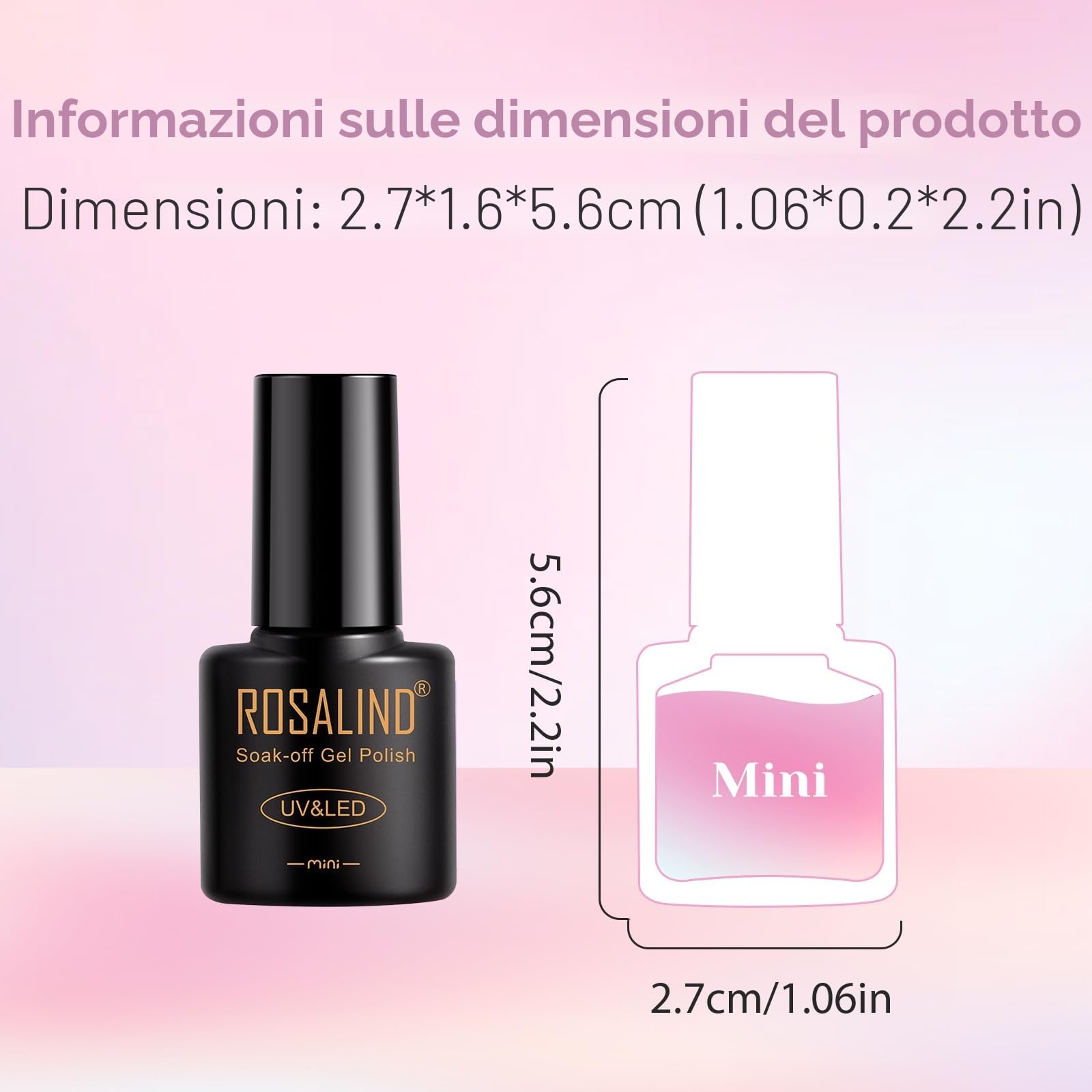 ROSALIND Kit Semipermanente Unghie con 48W UV LED Lampada, 12+4 Pezzi Smalto Semipermanente Unghie Bianco Rosa Viola Avena Colori, Kit Per Unghie Soak Off Manicure Regalo per Principianti