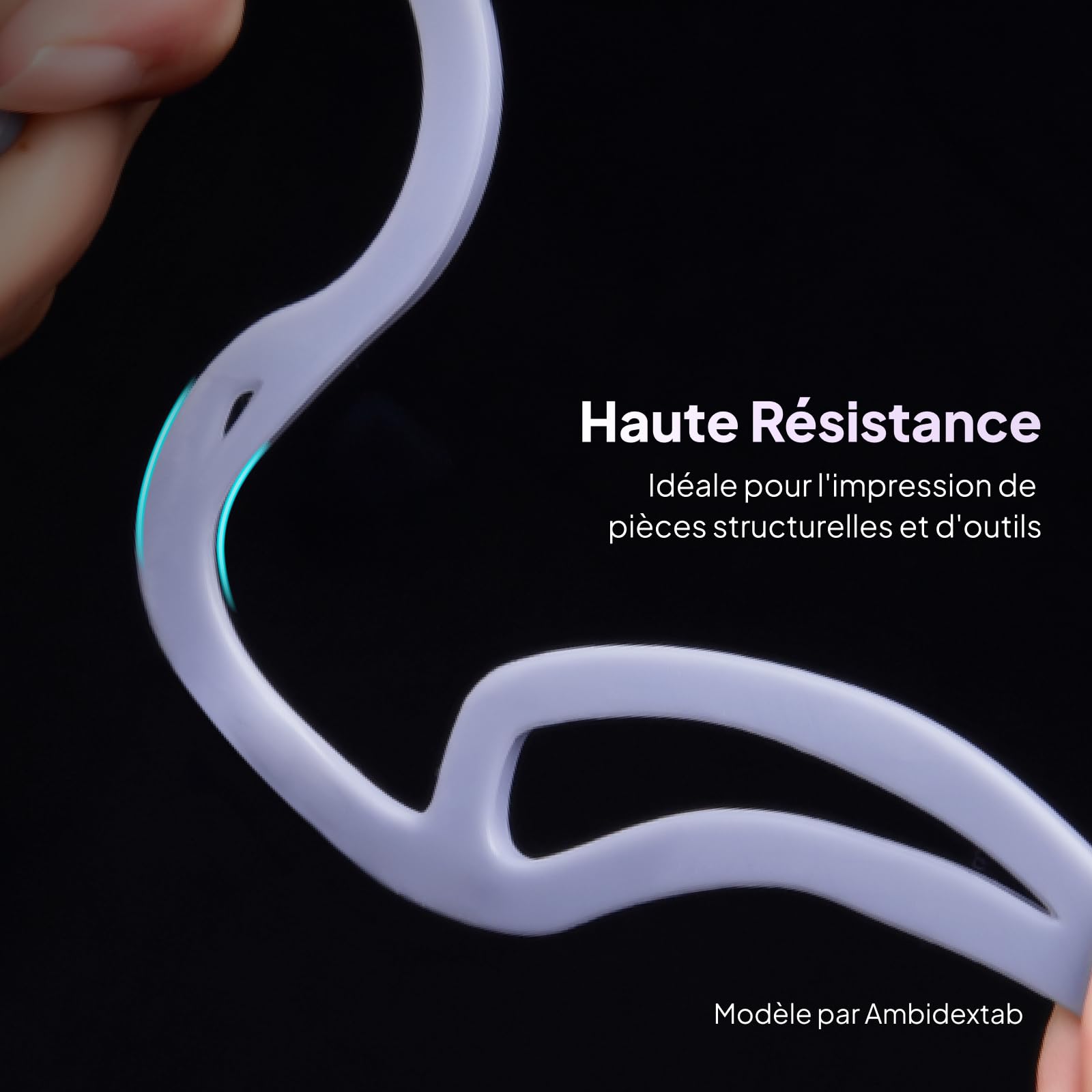ELEGOO Résine ABS Like Lavable à l'Eau pour Imprimante 3D Beige 2000g